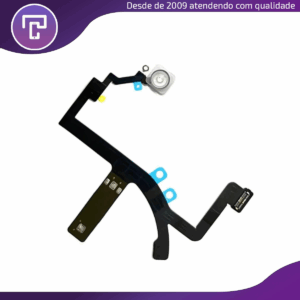 Cabo Flex Flash e Microfone Traseiro Compatível iPhone 14