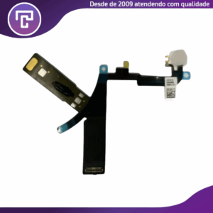 Cabo Flex Flash e Microfone Traseiro Compatível iPhone 15 Pro