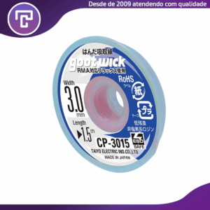 Malha Dessoldadora 3,0mm x 1,5mtrs CP-3015