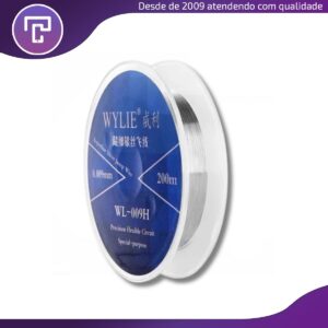 Fio de Jumper Esmaltado 0.009mm 200mts - Wylie