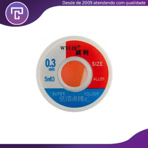 Estanho 0.3mm Wylie
