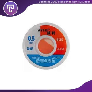 Estanho 0.5mm Wylie