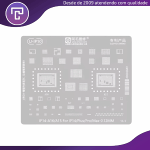 Stencil BGA iPhone 14, 14 Plus, 14 Pro e 14 Pro Max - Amaoe